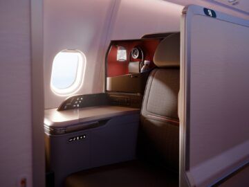 Delta Airlines Airbus A330 One Suites Sitz Fenster Copyright