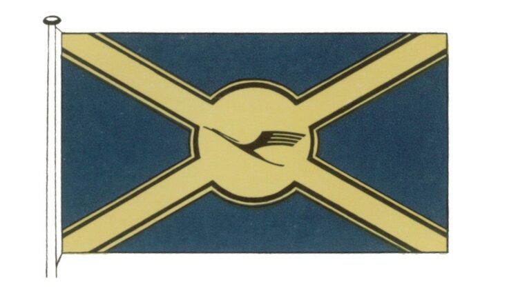 Lufthansa Kranich 1954 Copyright
