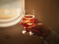 Lufthansa Project Fox Premium Economy Drink Copyright