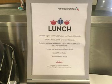americanairlines admiralsclub londonheathrow menuekarte