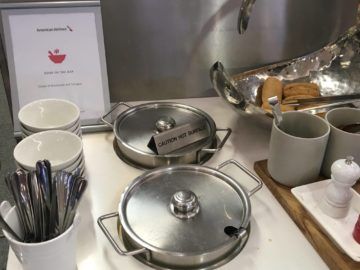 americanairlines admiralsclub londonheathrow suppe