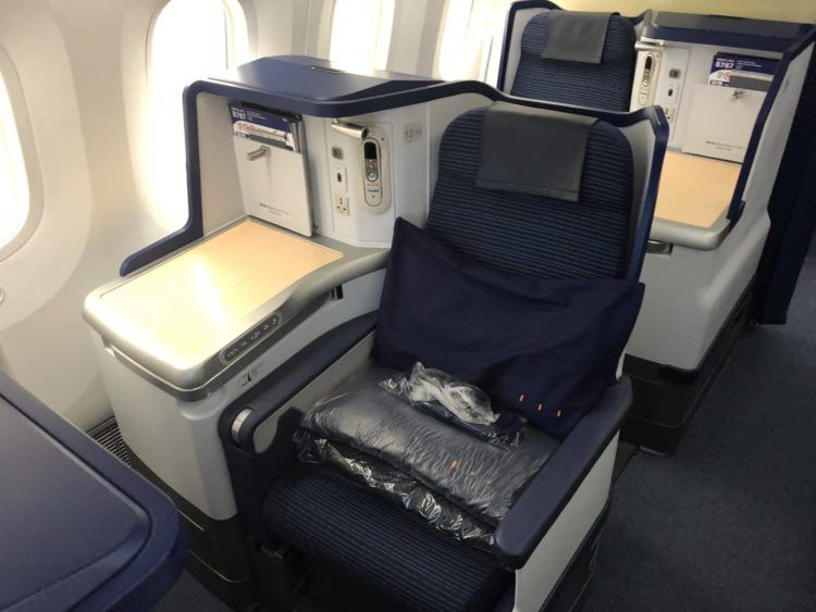 ana business class b787 9 sitz ohne direktem fenster