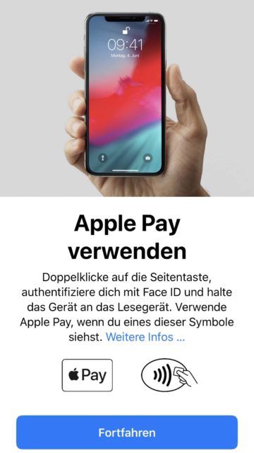 apple pay meilen sammeln 2