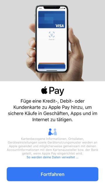 apple pay meilen sammeln 3
