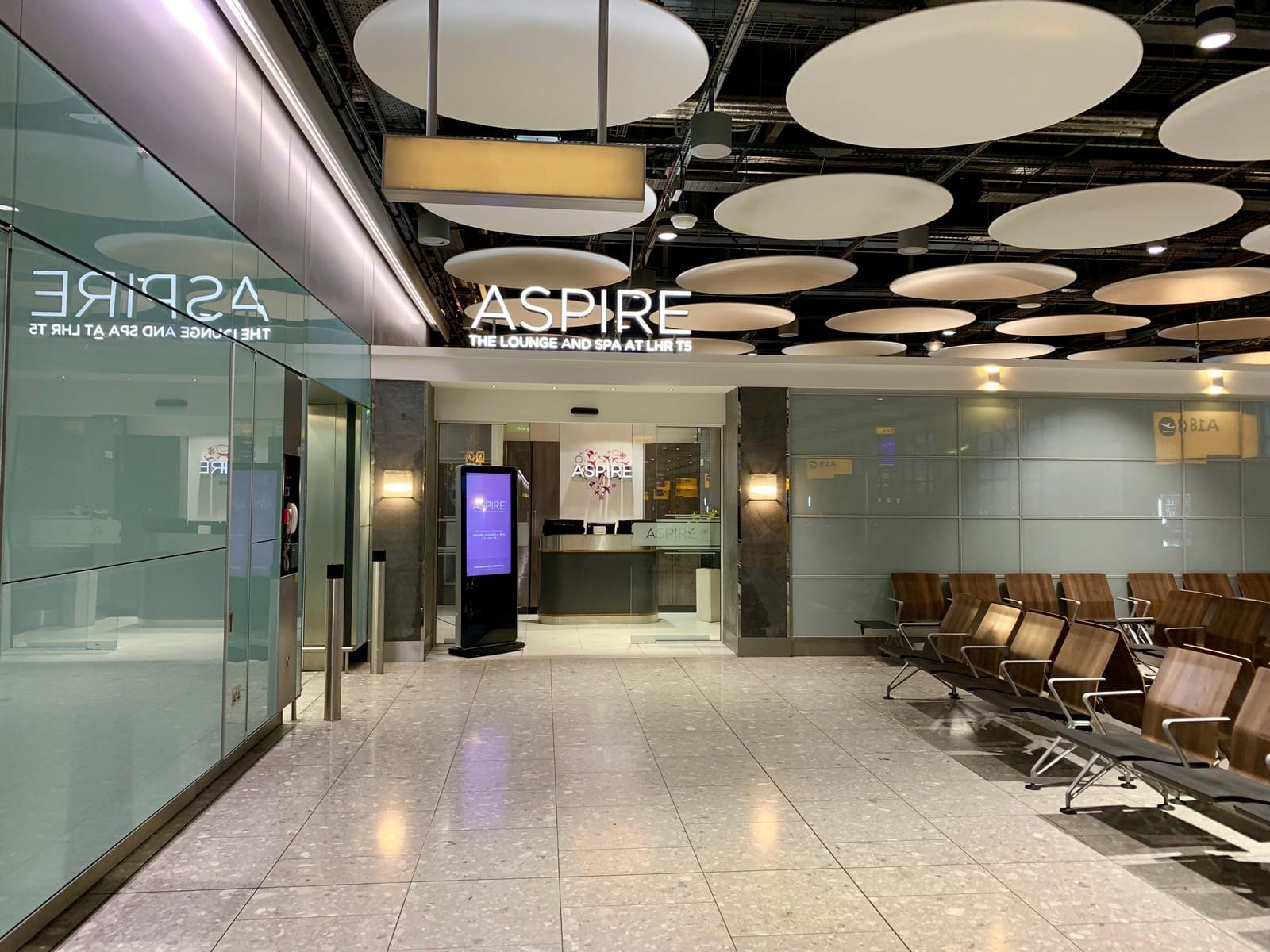 Review Aspire Lounge London Heathrow Terminal 5 meilenoptimieren
