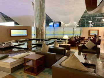 emirates first class lounge dubai concourse b eingangsbereich 1