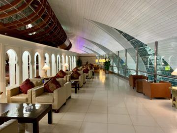 emirates first class lounge dubai concourse b raucherbereich 2