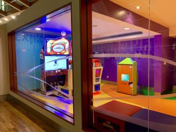 emirates first class lounge dubai concourse b spielzimmer 1