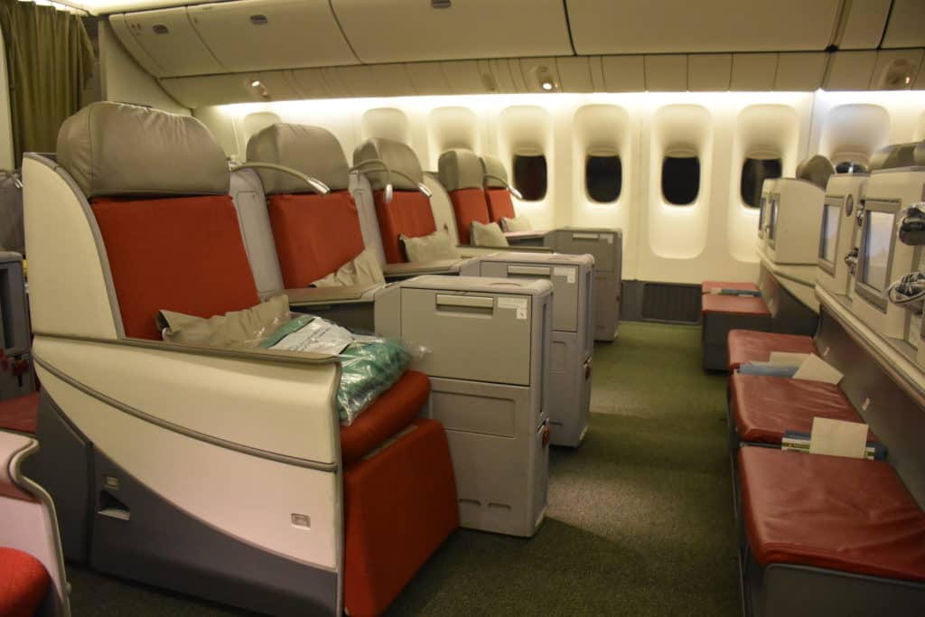 Review Ethiopian Airlines Business Class Boeing 777200LR