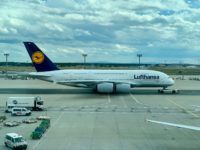 lufthansa airbus a380 frankfurt flughafen