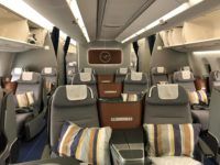 lufthansa business class a350 kabine