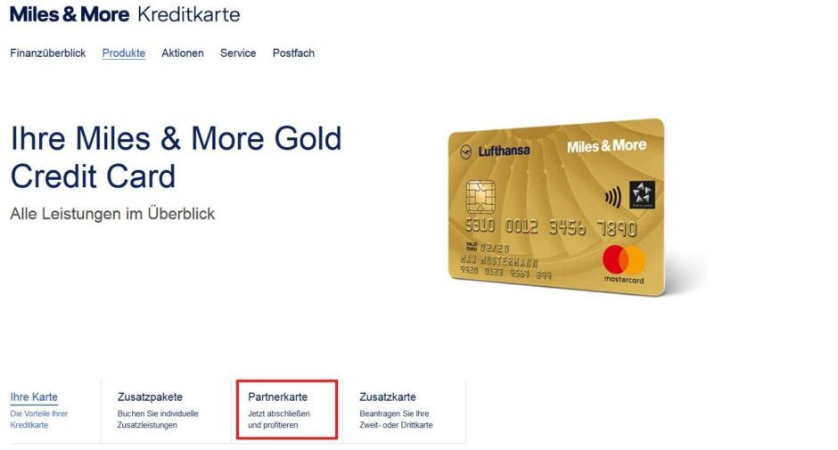 Miles And More Partnerkarte