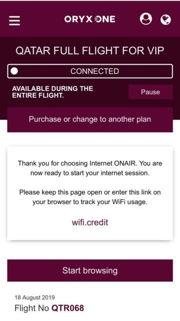 qatar airways first class a380 internet 5