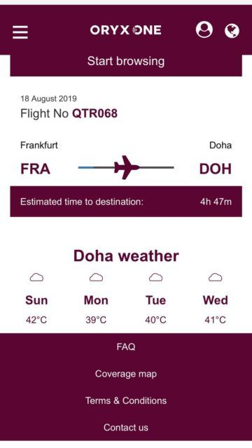 qatar airways first class a380 internet 6