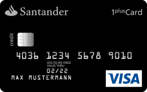 santander 1plus visa card
