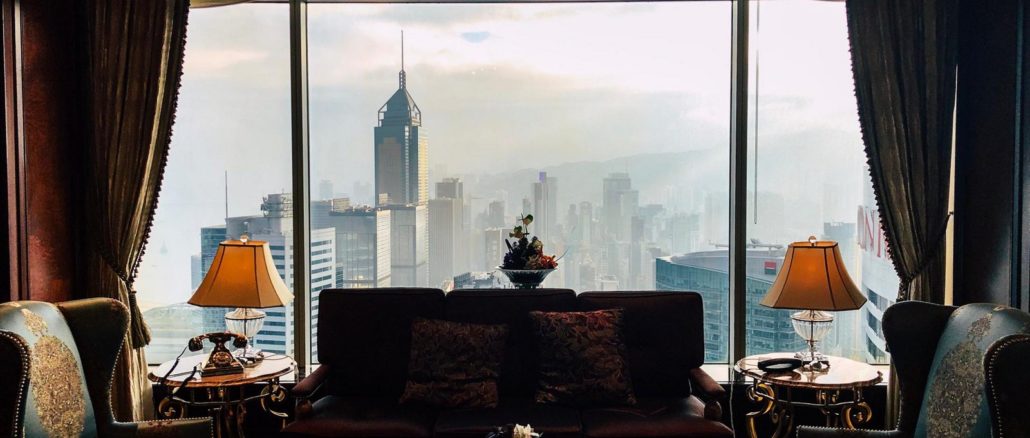 shangri la hong kong island view